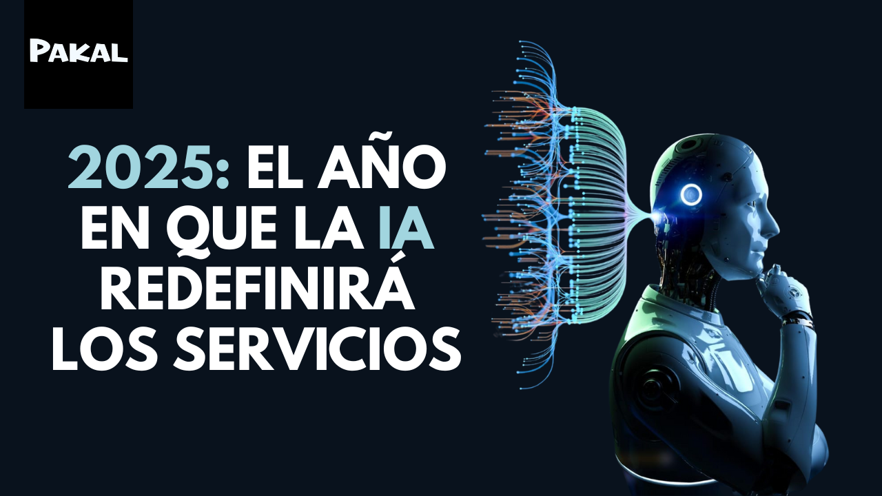 Visión transformadora de la inteligencia artificial en servicios para 2025